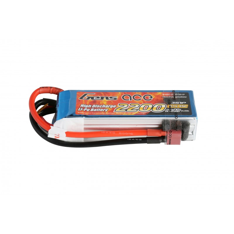 Gens ace 2200mAh 3S 45C Lipo battery Gens ace 2200mAh 3S 45C Lipo battery