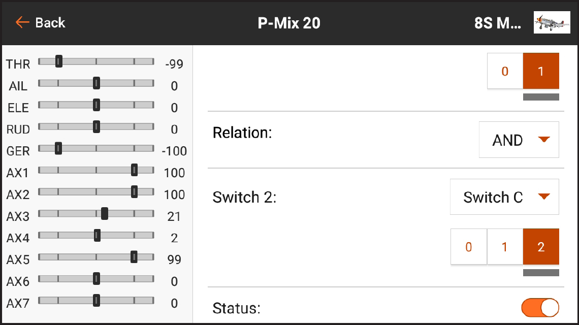 AirWare&trade; Touch app P-Mix 20